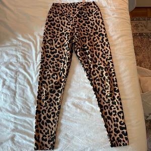 Balance Athletica King Cheetah leggings from Kingdom 2.0 no front seam